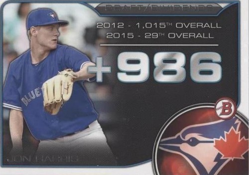 2015 Bowman Draft - Jon Harris #DD-JH