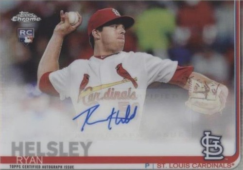 2019 Topps Chrome Update Series - Ryan Helsley #CUA-RH
