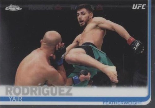 2019 Topps Chrome UFC - Yair Rodriguez #35