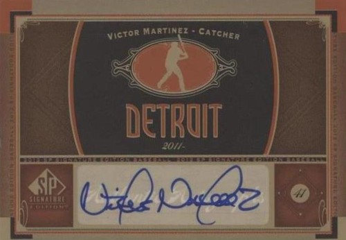 2012 SP Signature Edition - Victor Martinez #DET 7