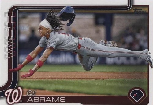 2025 Topps Series 1 - C.J. Abrams #122
