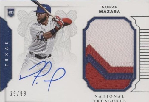 2016 Panini National Treasures - Nomar Mazara #189