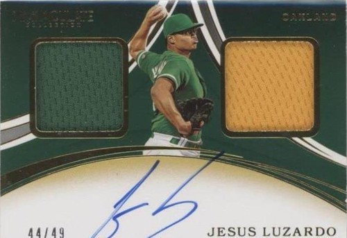 2020 Panini Immaculate Collection - Jesus Luzardo #DMS-JL