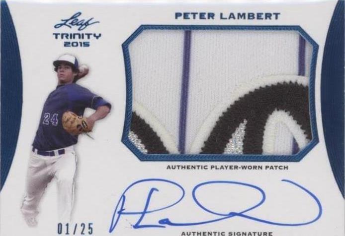 2015 Leaf Trinity - Peter Lambert #PA-PL1