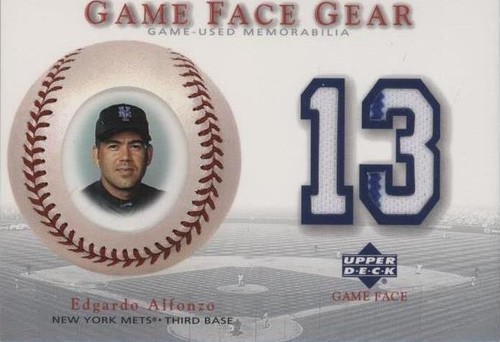 2003 Upper Deck Game Face - Edgardo Alfonzo #GG-EA
