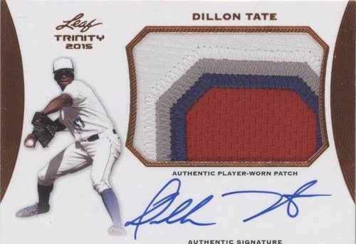 2015 Leaf Trinity - Dillon Tate #PA-DT1