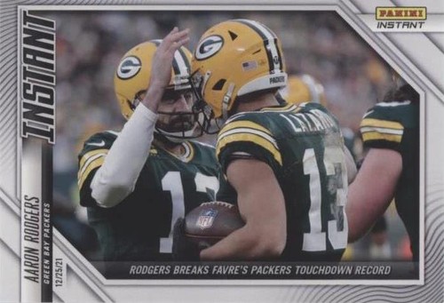 2021 Panini Instant NFL Aaron Rodgers #145