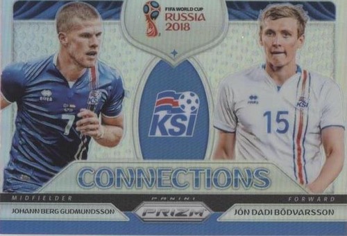 2018 Panini Prizm World Cup Johann Berg Gudmundsson Jon Dadi Bodvarsson #C-9