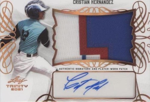2021 Leaf Trinity - Cristian Hernandez #PA-CH2