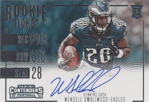 2016 Panini Contenders Wendell Smallwood #359