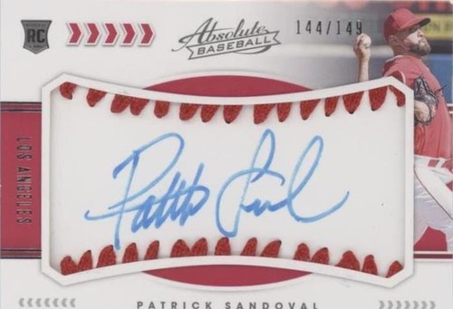 2020 Panini Absolute - Patrick Sandoval #154