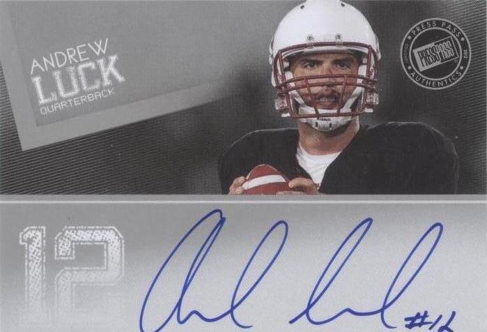 Press Pass Andrew Luck 2012 #PPS-AL