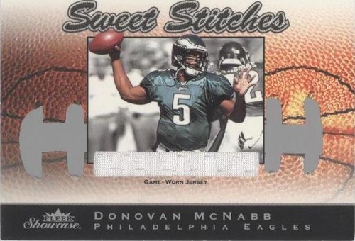 【ヴィンテージ】ドノバン・マクナブ McNABB パッチ＆ボールカード NFL 2022 Score Donovan McNabb Grey Scorecard Parallel
