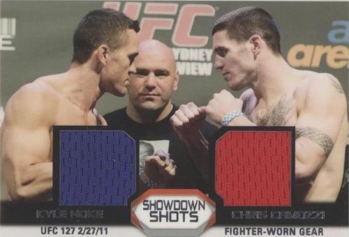 2011 Topps UFC Moment of Truth - Chris Camozzi Kyle Noke #SS-NC