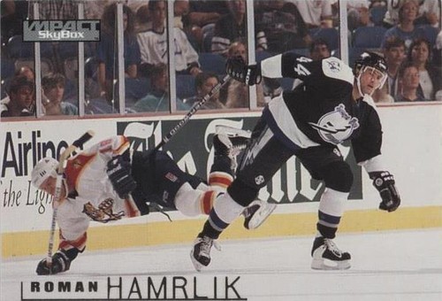 1995-96 Skybox Impact - Roman Hamrlik #155
