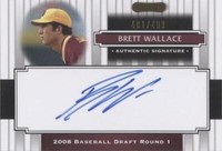 2008 Razor Signature Series - Brett Wallace #113
