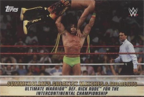 2019 Topps WWE Summerslam - Rick Rude Ultimate Warrior #GM-2