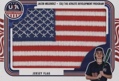 2024 Panini Stars and Stripes - Jacob Melendez #JM-MEL