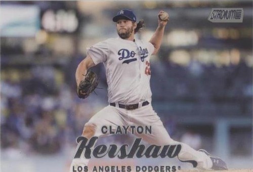 2017 Topps Stadium Club - Clayton Kershaw #230