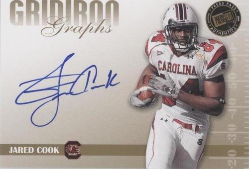 2009 Press Pass Signature Edition Jared Cook #GG-JC