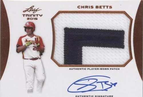 2015 Leaf Trinity - Chris Betts #PA-CB1