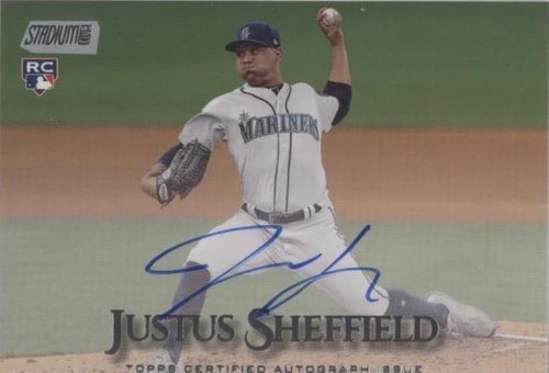 2019 Topps Stadium Club - Justus Sheffield #SCA-JSH