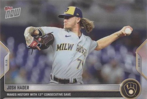 2022 Topps Now - Josh Hader #172