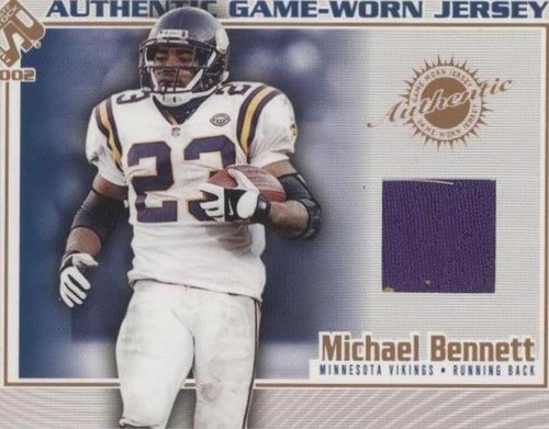 2002 Pacific Private Stock Reserve Michael Bennett #69