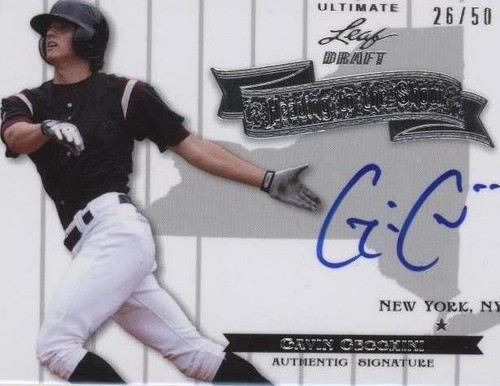 2012 Leaf Ultimate Draft - Gavin Cecchini #HS-GG1
