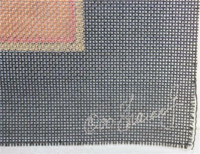 Sharon G BF01 Jewel Tone Butterfly on Black Handpainted Needlepoint Canvas