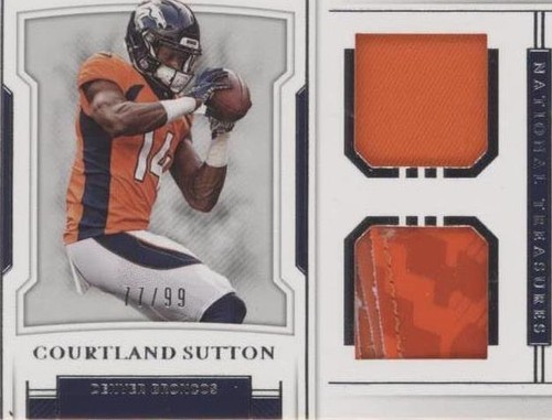 2018 Panini National Treasures Courtland Sutton #RDM-26