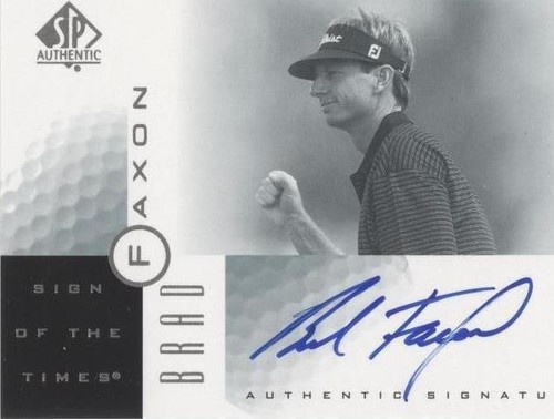 2001 SP Authentic - Brad Faxon #BF