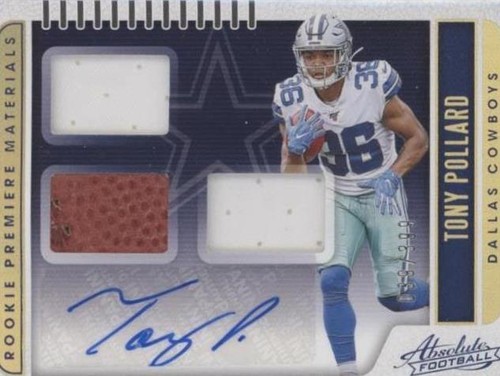 2019 Panini Absolute Tony Pollard #239