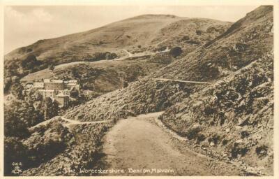 Malvern Worcestershire The Worcester Beacon Or Beacon England OLD PHOTO