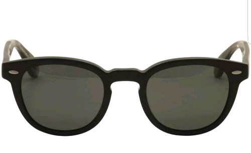 NEW OLIVER PEOPLES Sheldrake Sun 5036S 5036/S 1570P2 Black Polarized Sunglasses