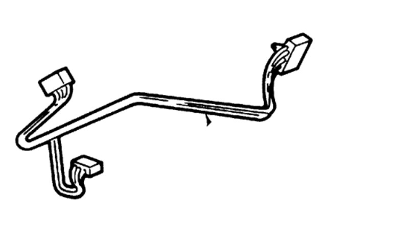 1999-2002 Mercury Villager OEM Manual Temp Control Wiring Harness XF5Z-18B604-BA