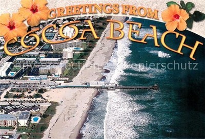 Cocoa Beach Aerial view