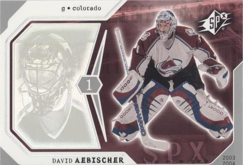 2003-04 SPx - David Aebischer #24