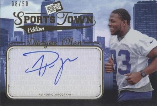 2012 Press Pass Sports Town Edition Autographs Dwayne Allen #ST DA