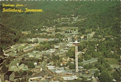 Gatlinburg Tennessee USA Gateway to the popular Great Smoky Mountains National P