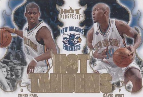 2008-09 Fleer Hot Prospects - Chris Paul/David West #HT-11