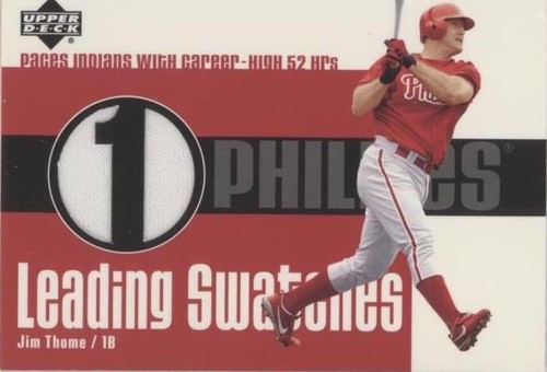 2003 Upper Deck - Jim Thome #LS-JT