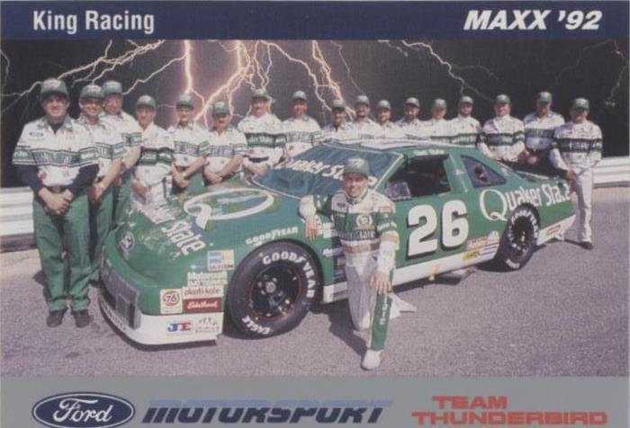 1992 Maxx Ford Motorsport Team Thunderbird - Brett Bodine #42