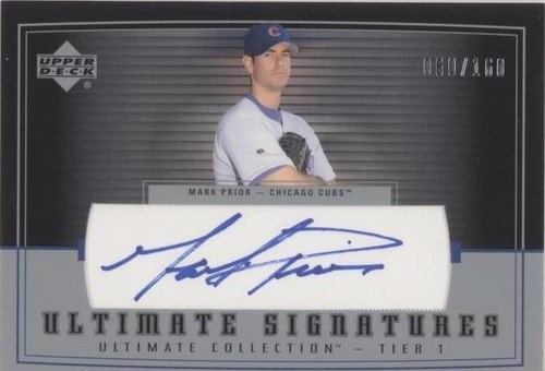 2002 Upper Deck Ultimate Collection - Mark Prior #TIER 1 -MP1