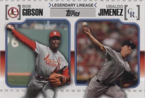 2010 Topps - Bob Gibson Ubaldo Jimenez #LL65