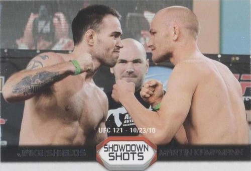 2011 Topps UFC Moment of Truth - Jake Shields Martin Kampmann #SS-SK