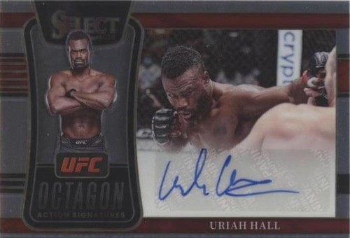 2022 Panini Select UFC - Uriah Hall #OA-UHL