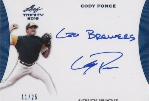 2015 Leaf Trinity - Cody Ponce #A-CP1