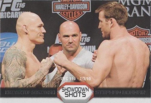 2011 Topps UFC Moment of Truth - Krzysztof Soszynski Stephan Bonnar #SS-SB