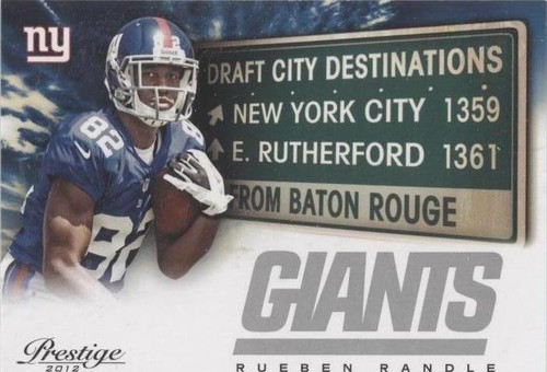 2012 Playoff Prestige Rueben Randle #26